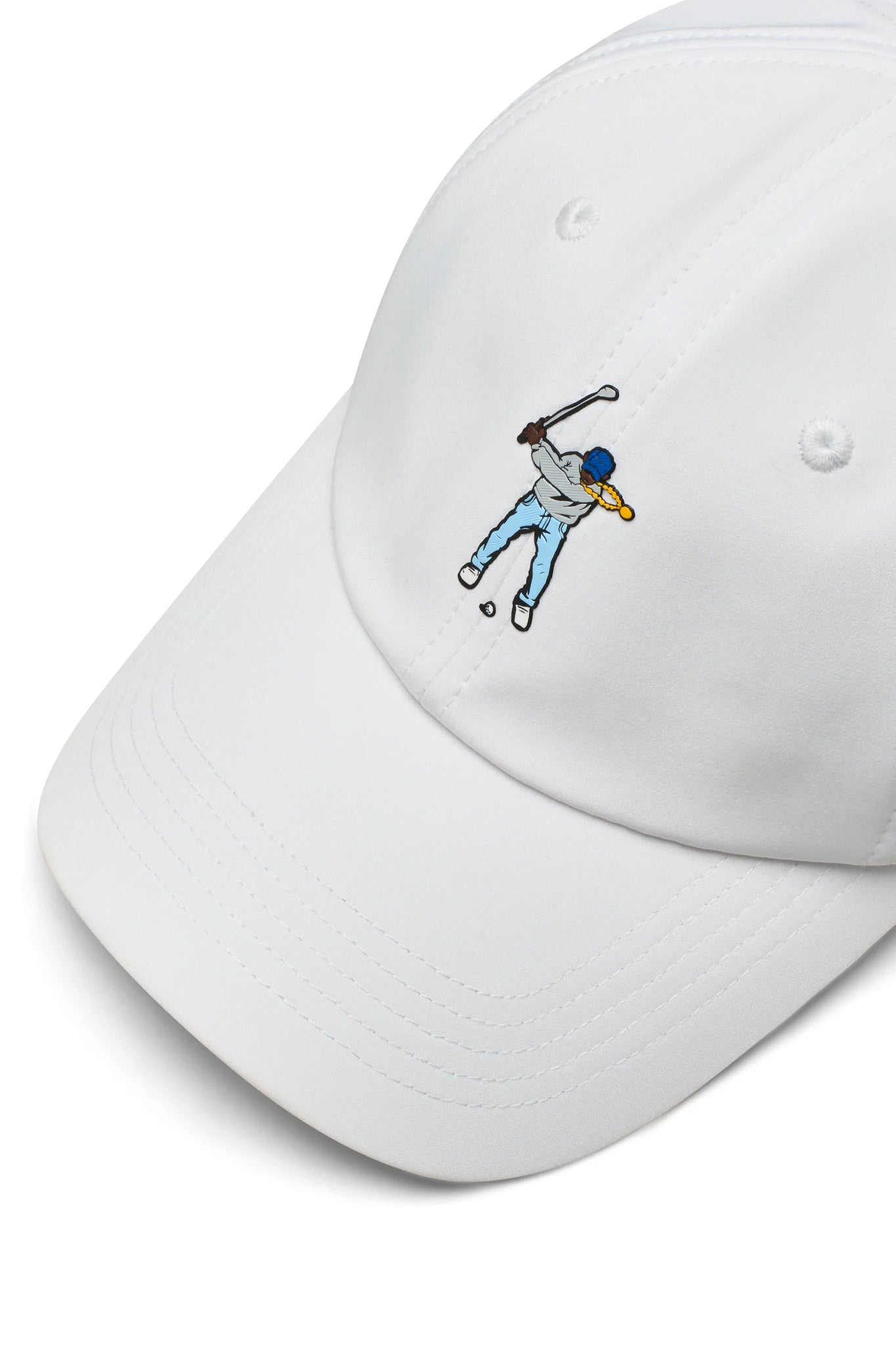 White Eastside Golf Ponytail Hat