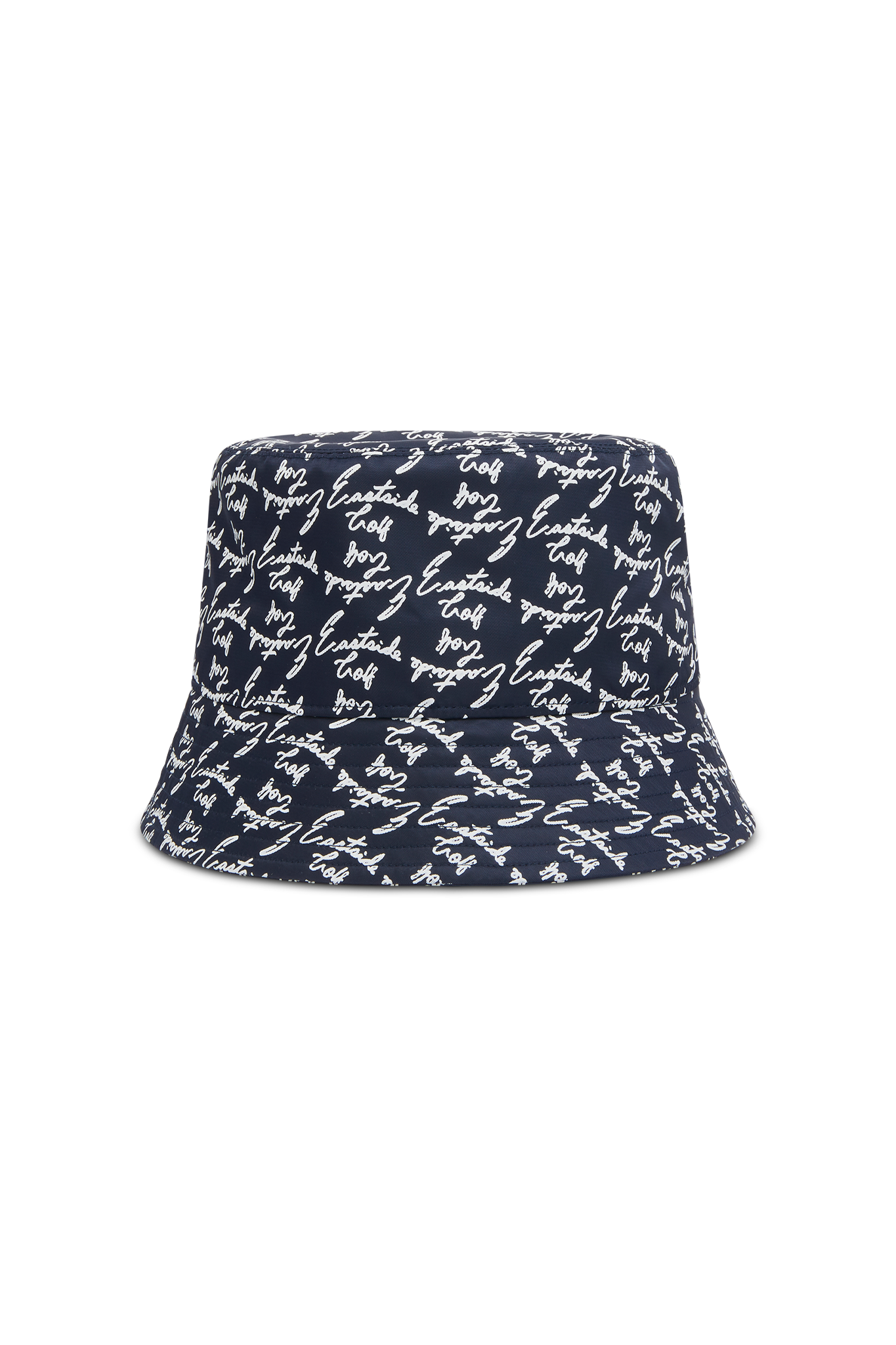 Navy Script  Bucket Hat