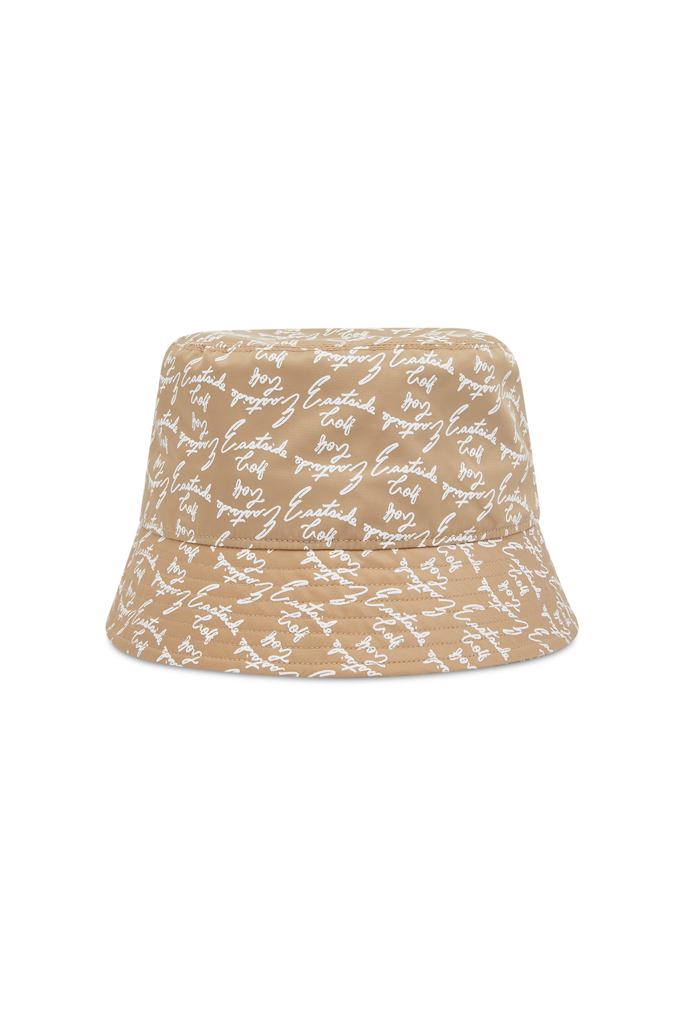 Pale Khaki Script Bucket Hat