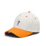 Jet Stream/Orange Peel Six Panel Two Tone Hat