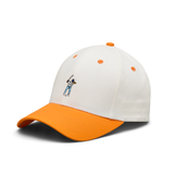 Jet Stream/Orange Peel Six Panel Two Tone Hat