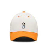 Jet Stream/Orange Peel Six Panel Two Tone Hat