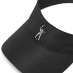 Black Tournament Visor