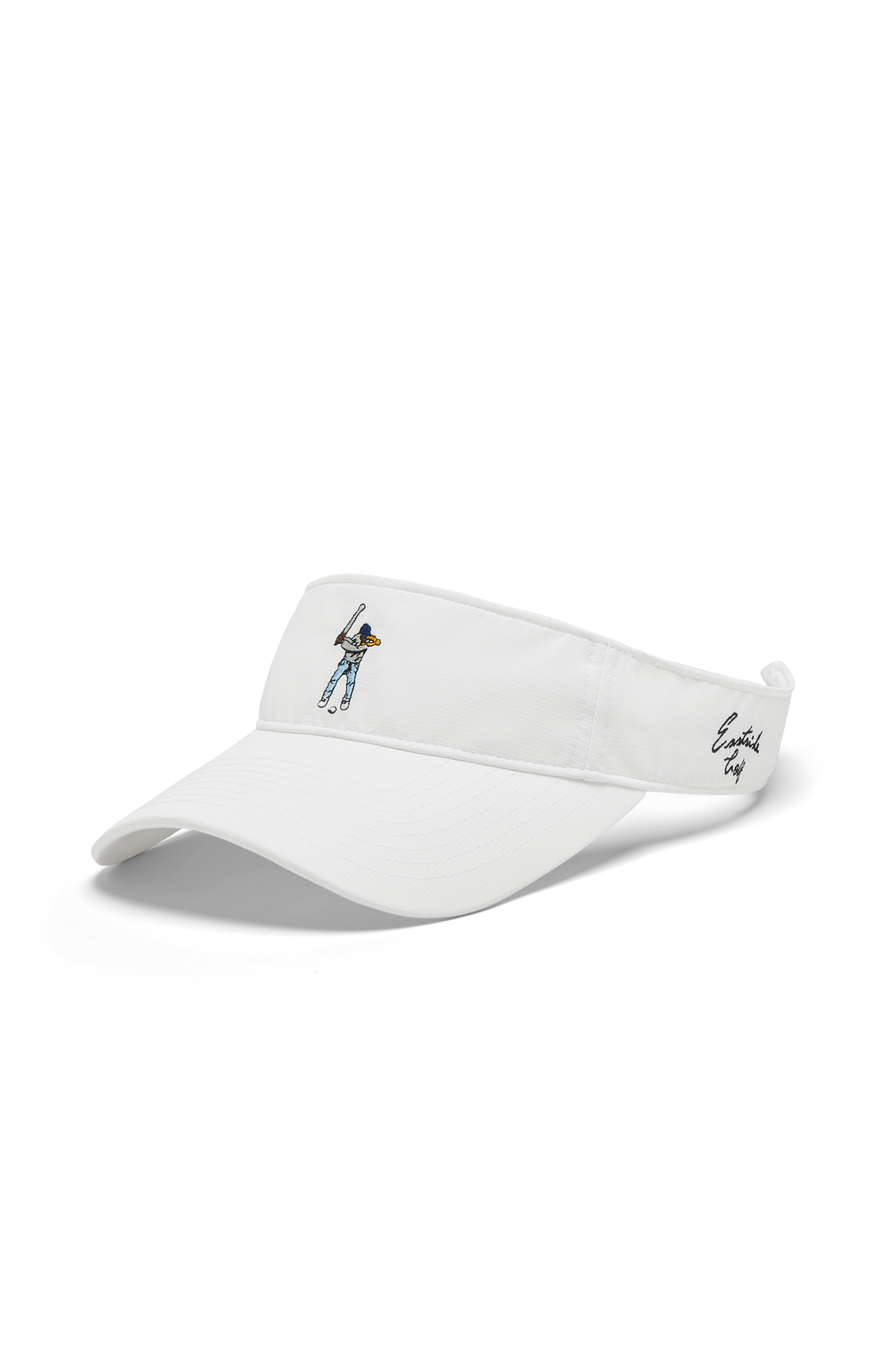 White Tournament Visor