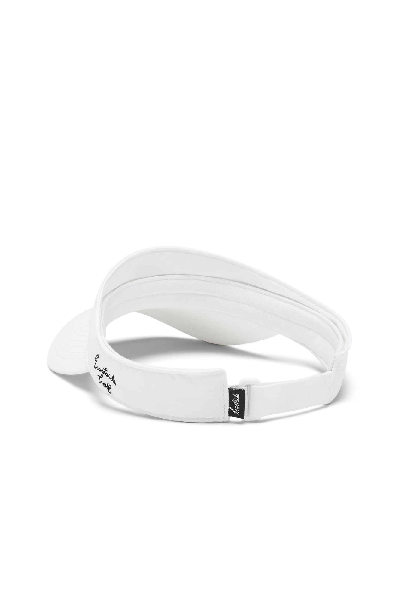 White Tournament Visor