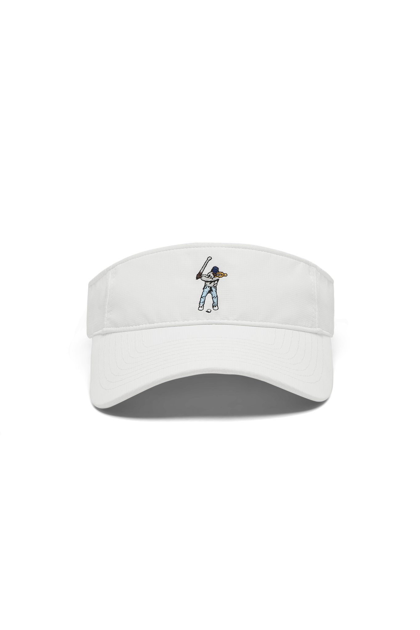 White Tournament Visor