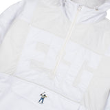 Bright White Nylon Spectator Jacket