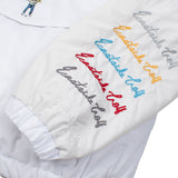 Bright White Nylon Spectator Jacket