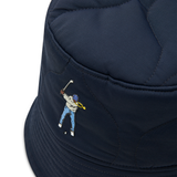 Eastside Golf Men's Baby Canvas Bucket Hat Midnight Navy