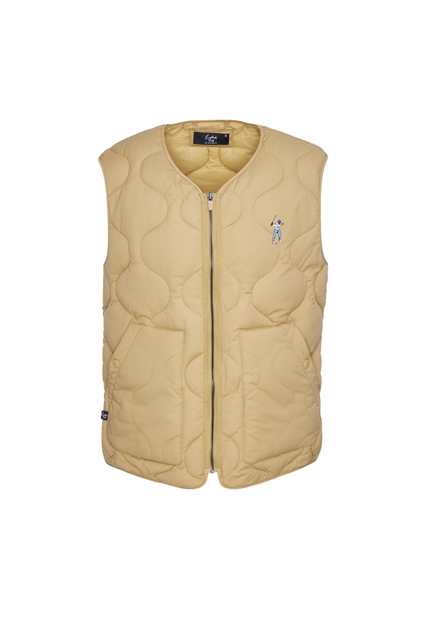 Eastside Golf Men's Baby Canvas Vest Khaki