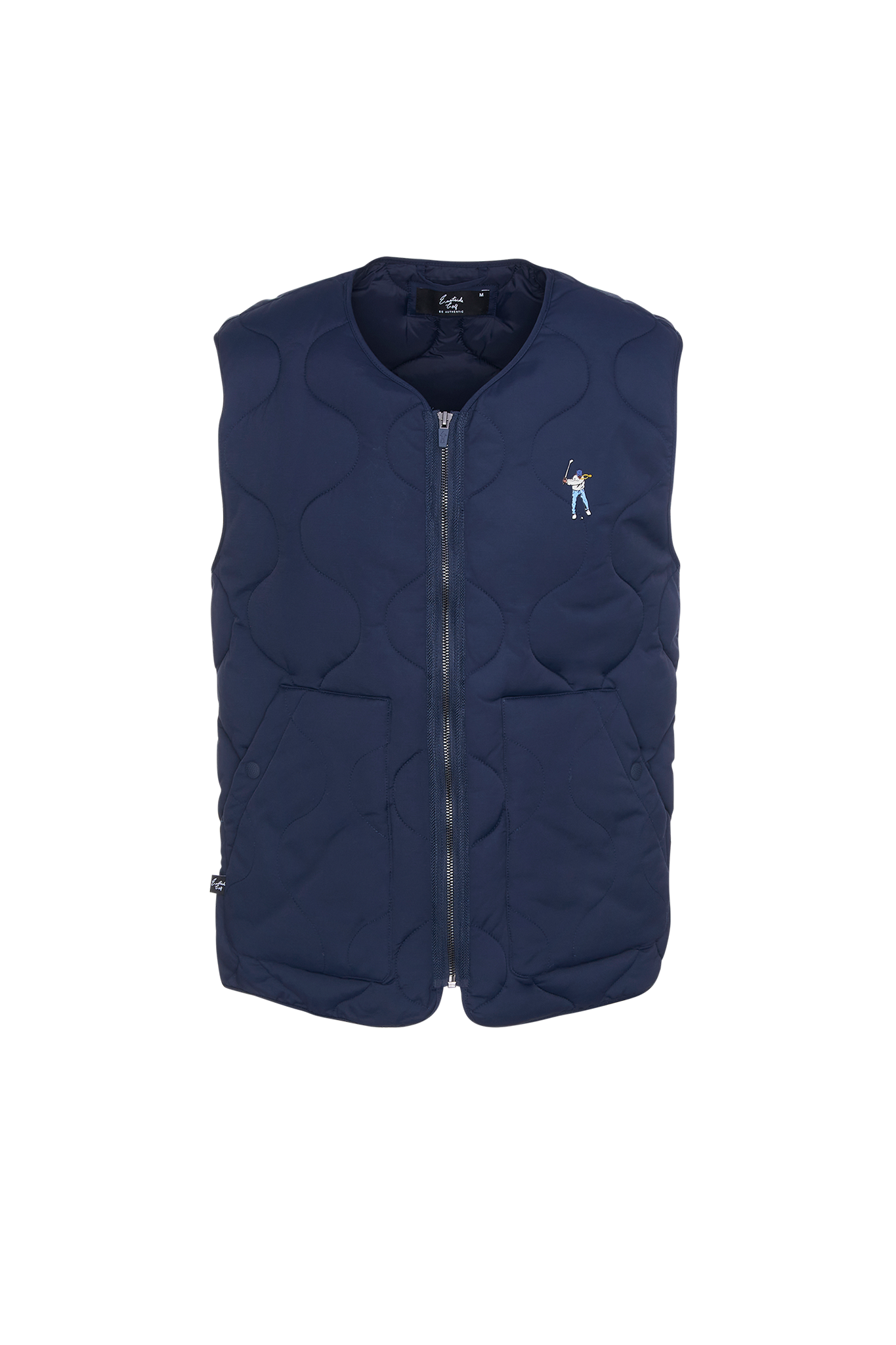 Eastside Golf Men's Baby Canvas Vest Midnight Navy