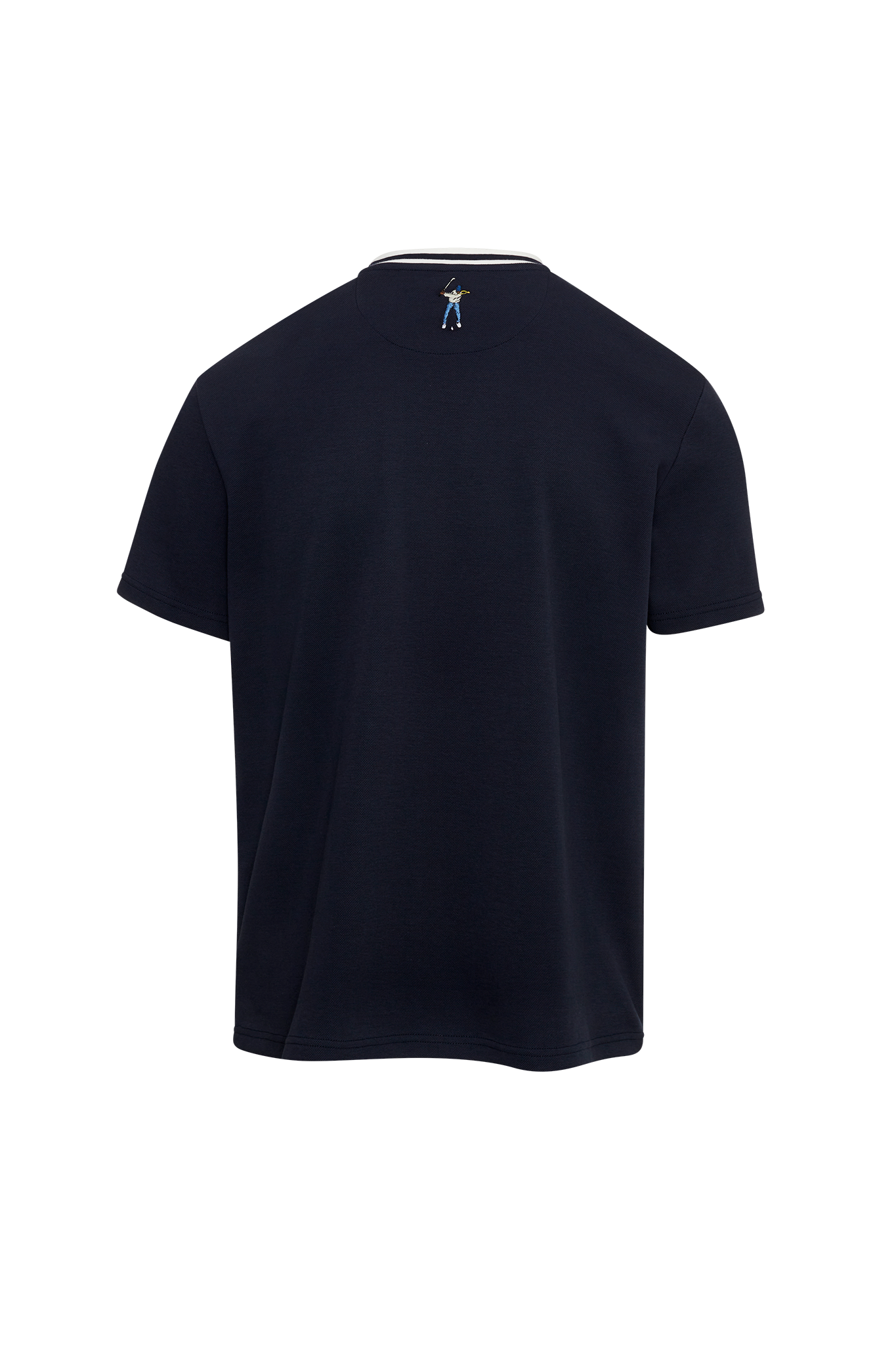 Black Eastside Golf Men's Short Sleeve Pique Crew