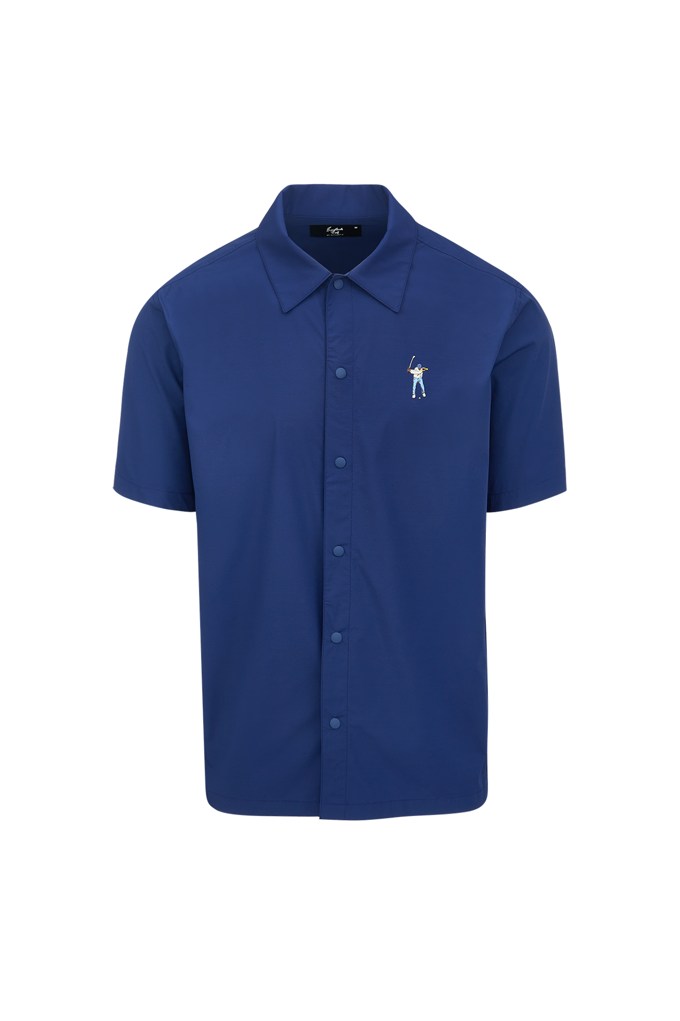 True Navy Eastside Golf Men's Micro Rip Stop Shirt
