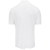 Bright White Eastside Golf Mens Short Sleeve Mockneck Pique