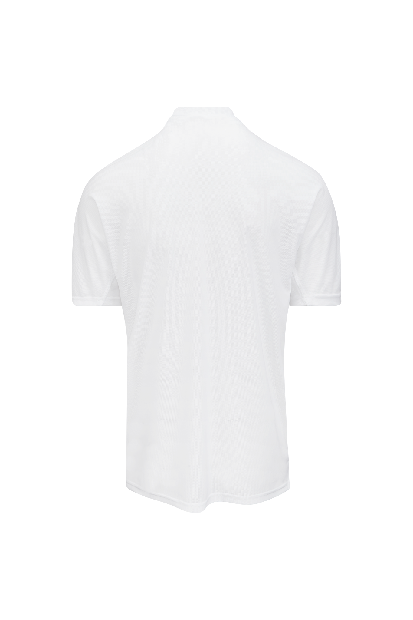 Bright White Eastside Golf Mens Short Sleeve Mockneck Pique