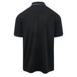 Black Eastside Golf Men's Zip Polo