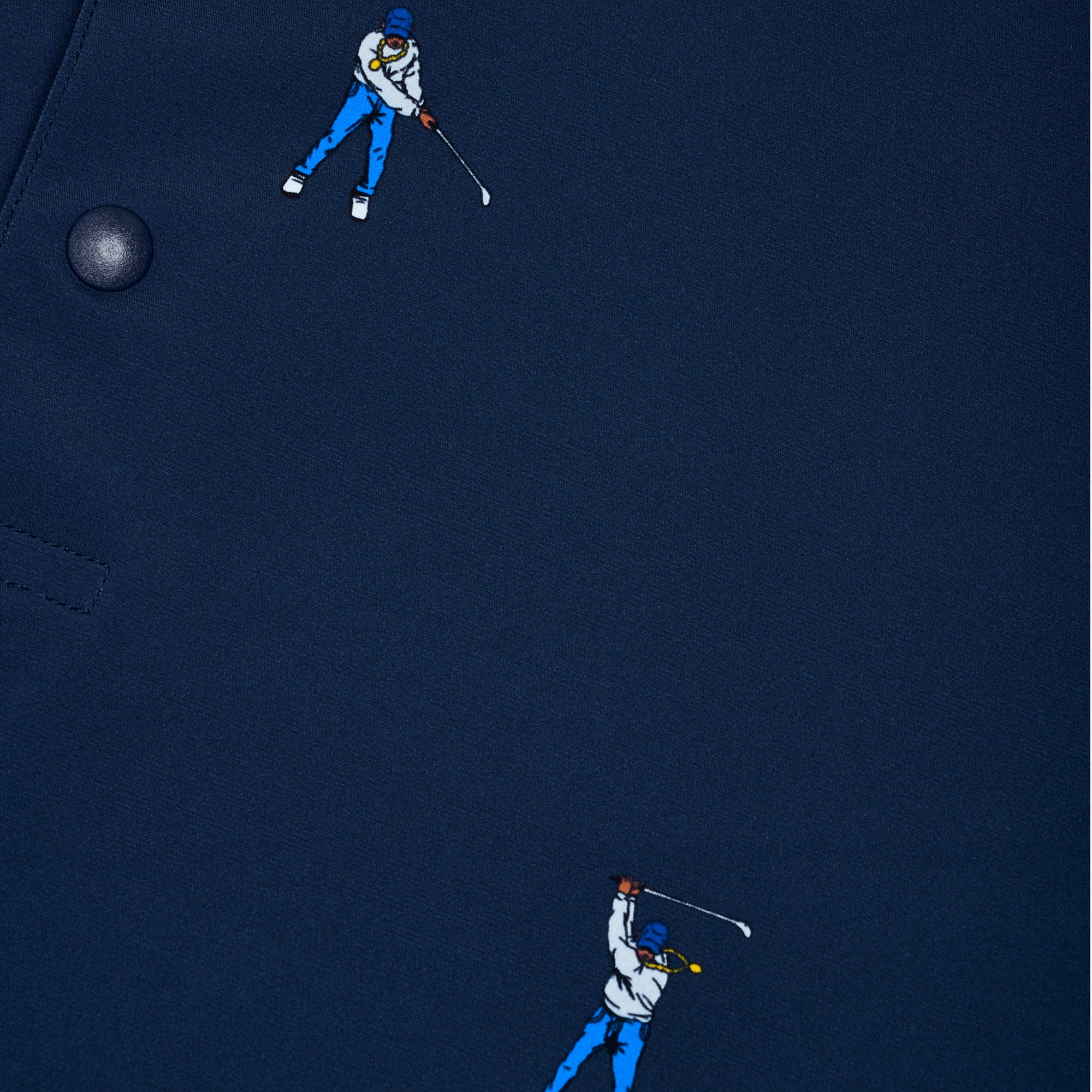Swingman Snap Placket Polo – Eastside Golf