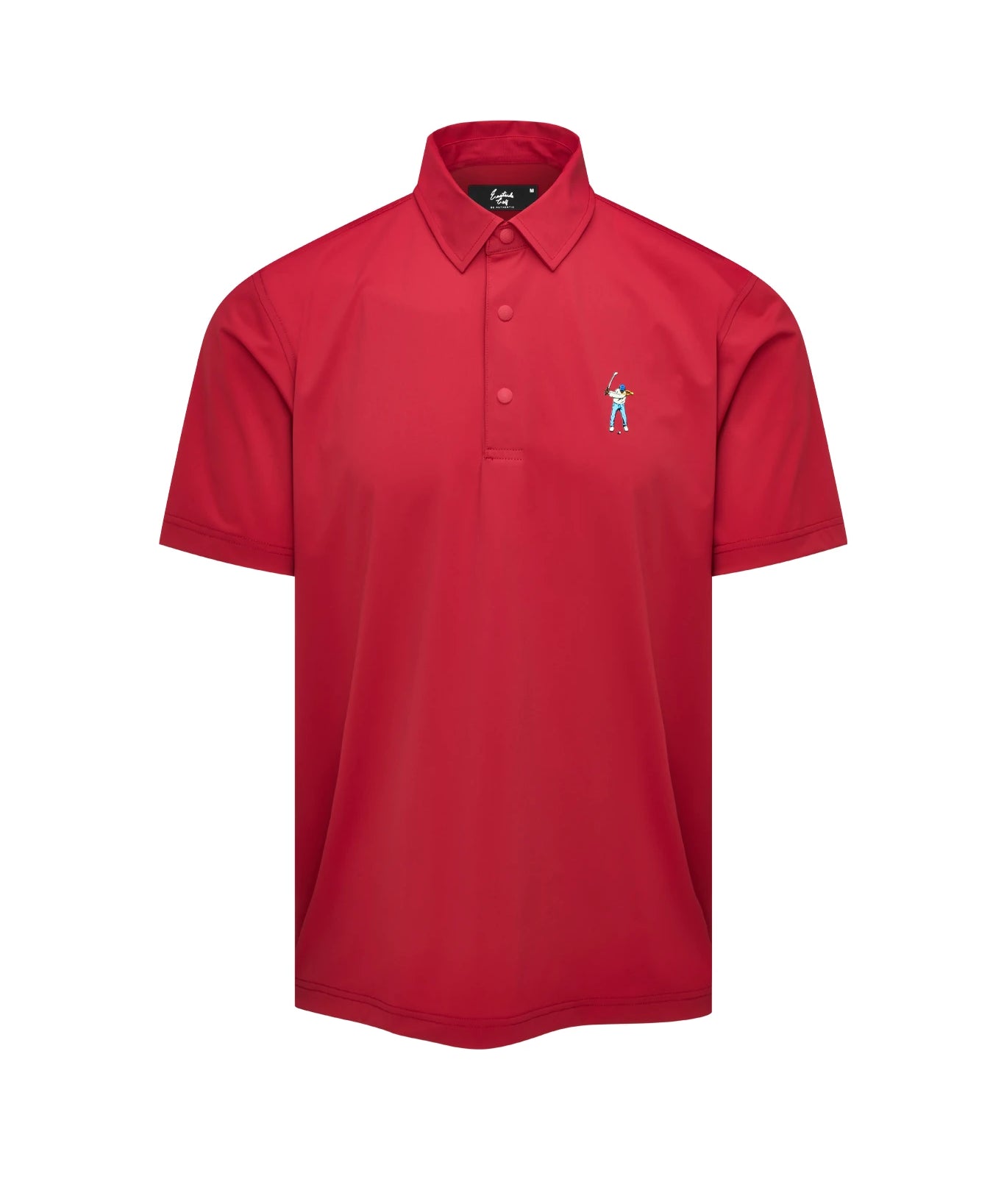 Eastside Golf M-Red Men's Snap Placket Polo