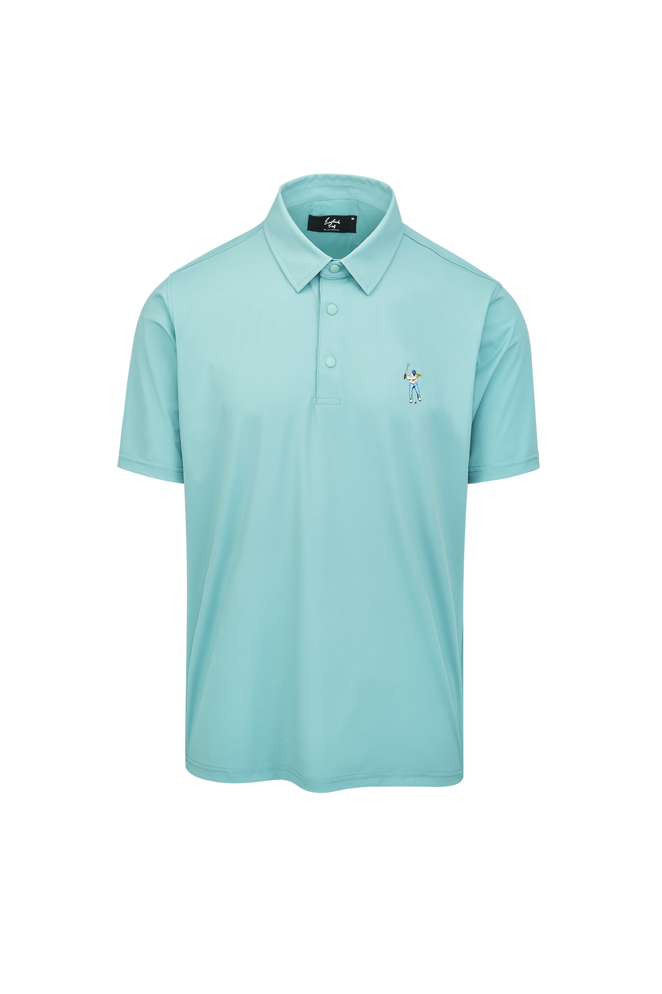 Mineral Green Eastside Golf Men's Snap Placket Polo