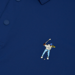 True Navy Eastside Golf Men's Snap Placket Polo