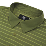 Snap Placket Polo Golf Shirt