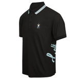 Black Multi Eastside Golf Men's Follow Through Polo