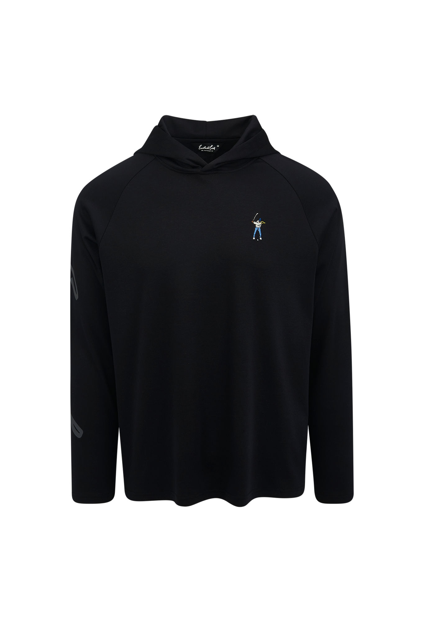 Black Eastside Golf Men's Long Sleeve Lightweight Hoodie