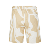 LCD Print Men's Mesh Lined Short