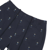 Embroidered Woven Short