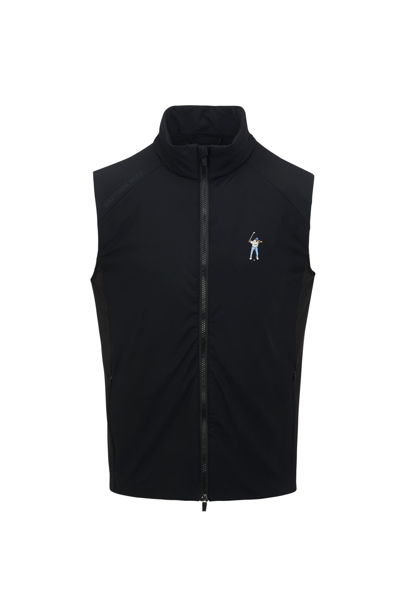 Black Eastside Golf Men's Tech Vest