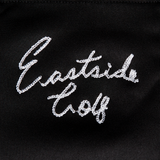 Black Eastsde Golf Men's Hooded Puffer Vest