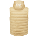 Pale Khaki Eastside Golf Men's Hooded Puffer Vest