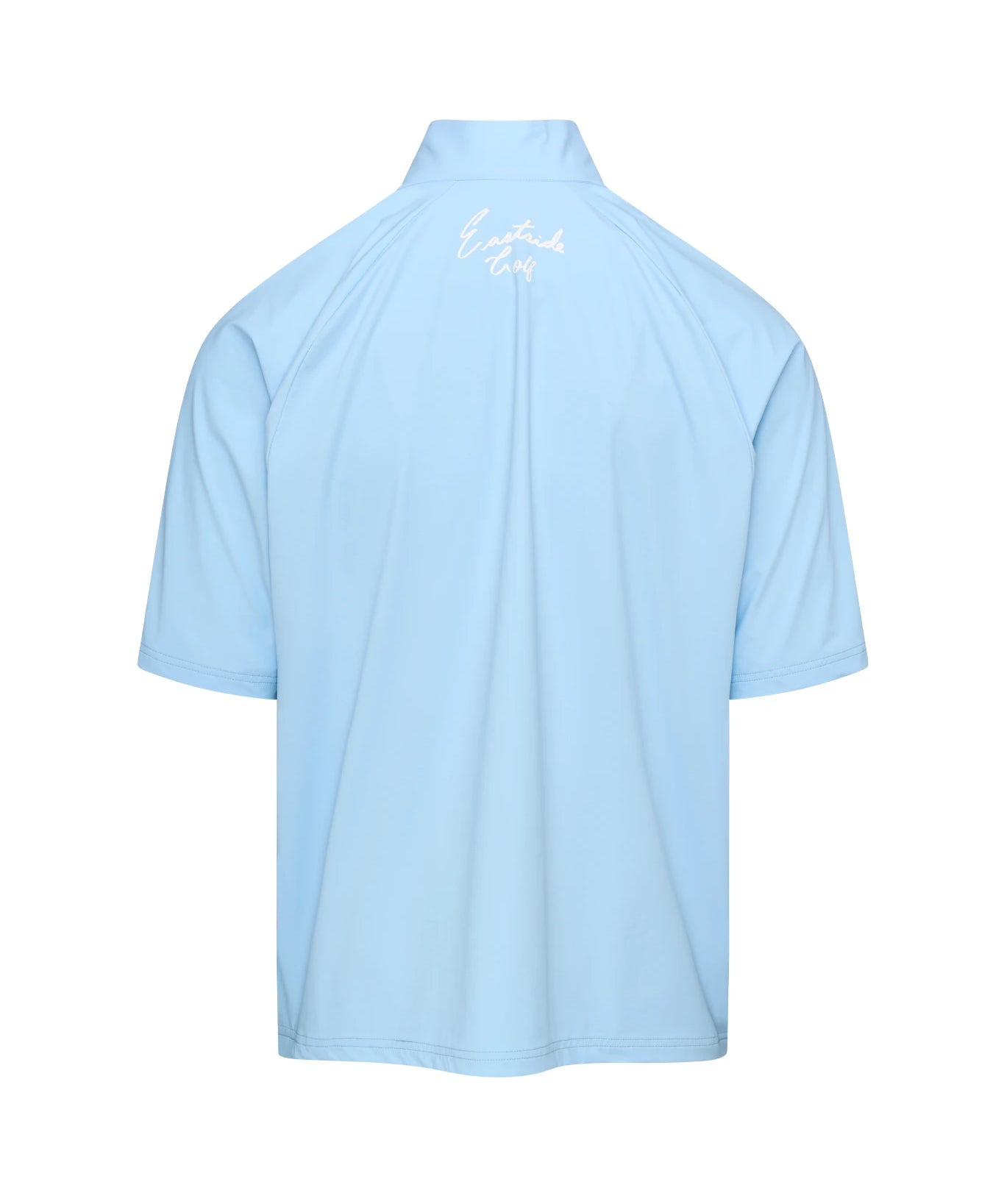 Clear Sky Eastside Golf Men's Short Sleeve Tech 1/2 Zip Mockneck Shirt