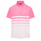 Ombre Striped Signature Golf Polo