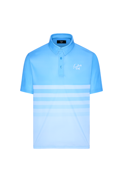Ombre Striped Signature Polo