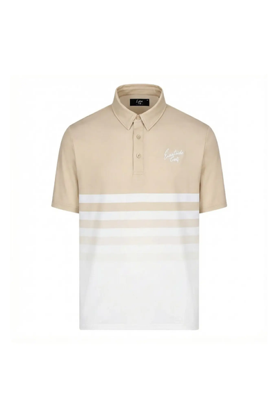 Ombre Striped Signature Polo
