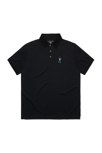 Eastside Golf Staple Polo in Black