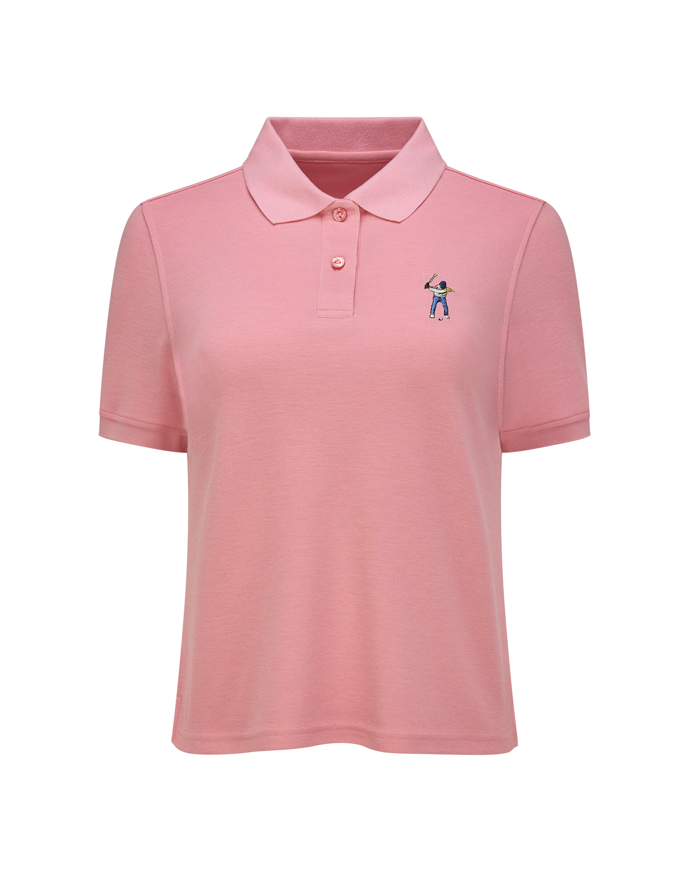 Dianthis Pink Eastside Golf Womens Classic Pique Polo