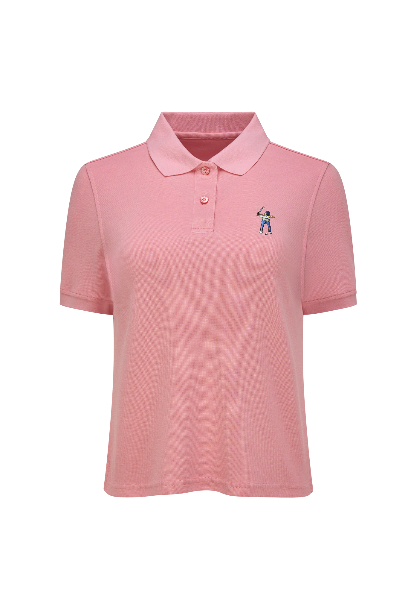 Dianthis Pink Eastside Golf Womens Classic Pique Polo