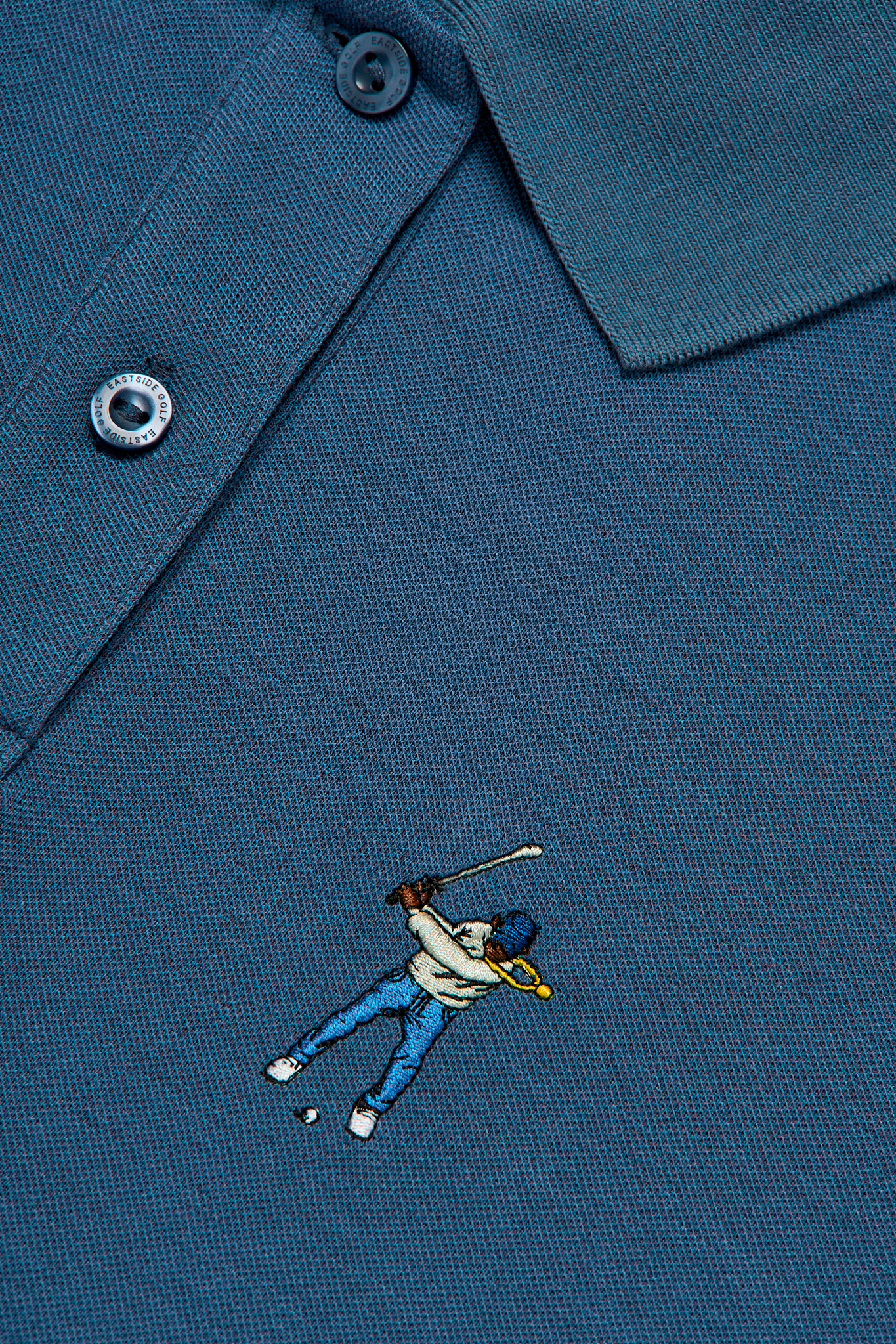 Vintage Indigo Eastside Golf Womens Classic Pique Polo