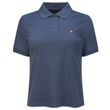 Vintage Indigo Eastside Golf Womens Classic Pique Polo