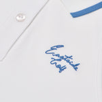 Bright White Eastside Golf Womens Pique Halter Polo