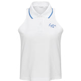 Bright White Eastside Golf Womens Pique Halter Polo