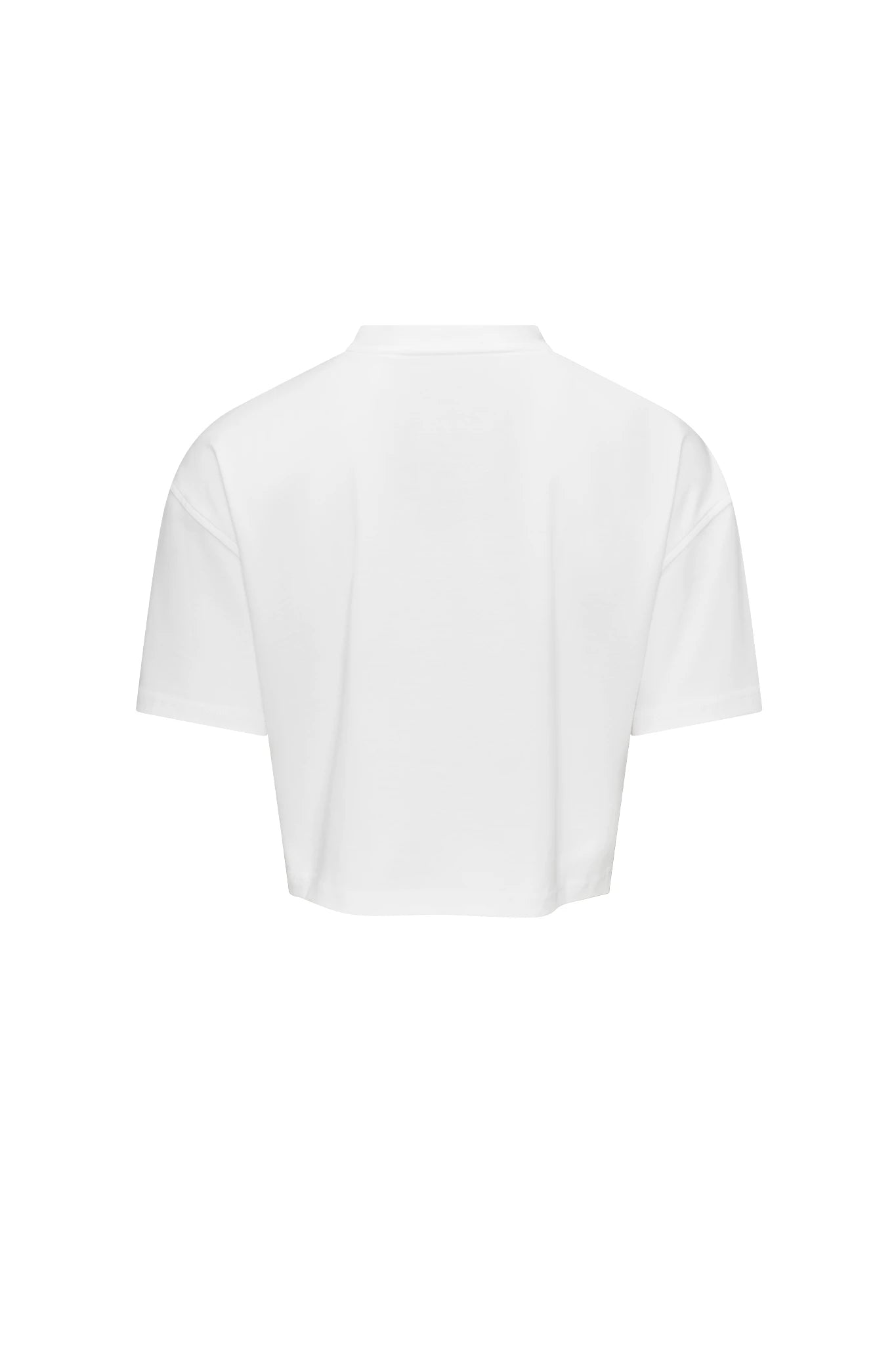 Bright White/Clear Sky Eastside Golf Womens Oversized Cropped Tee