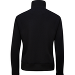 Black Eastside Golf Womens Tech Fleece Knit Collar Jacket