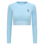 Clear Sky Eastside Golf Womens L/S Banded Cropped Tee