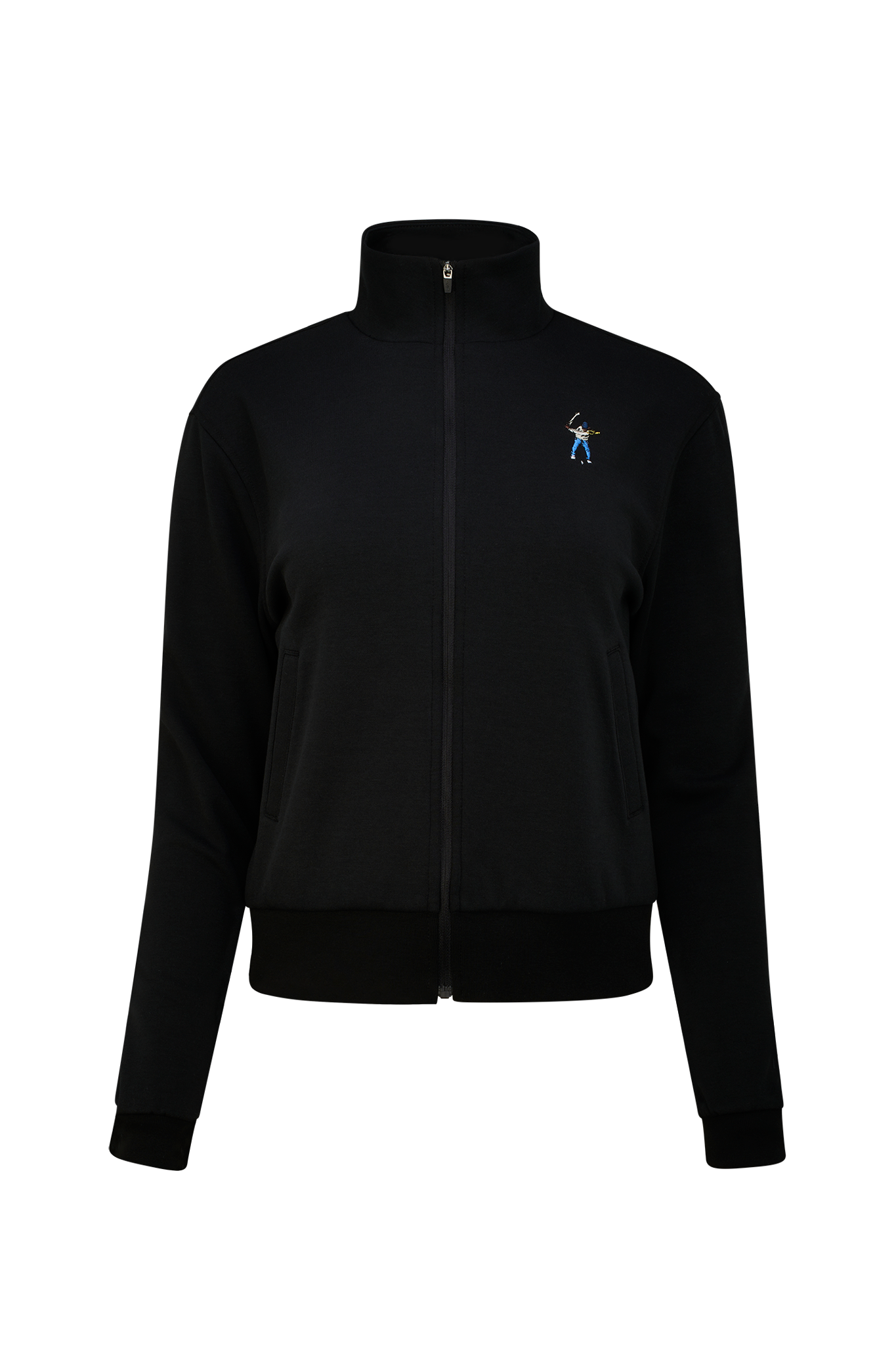 Black Eastside Golf Womens Tracksuit Jacket