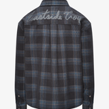 Smoke Grey/Light Grey Corduroy Shirt