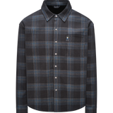 Smoke Grey/Light Grey Corduroy Shirt