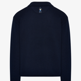 Midnight Navy Modern Cardigan